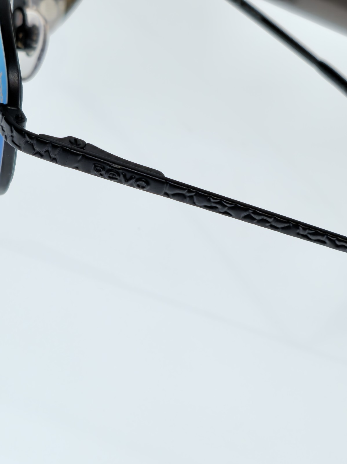 Vintage REVO 3008 Black Python Pattern Sunglasses… - image 14