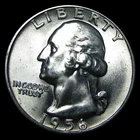1956 Washington Quarter ---- Unc Coin ---- #PP927