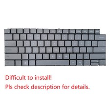 Original for Dell Inspiron 14 7435 2-in-1 Non-Backlit Gray US Keyboard