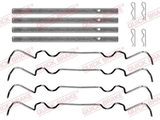 ZubehöRkit, Scheibenbremsbelag Quick Brake 109-0069 FüR Ford Iveco-image