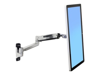 Ergotron LX HD Sit-Stand Wall Mount LCD Arm Wandhalterung für LCD-Display