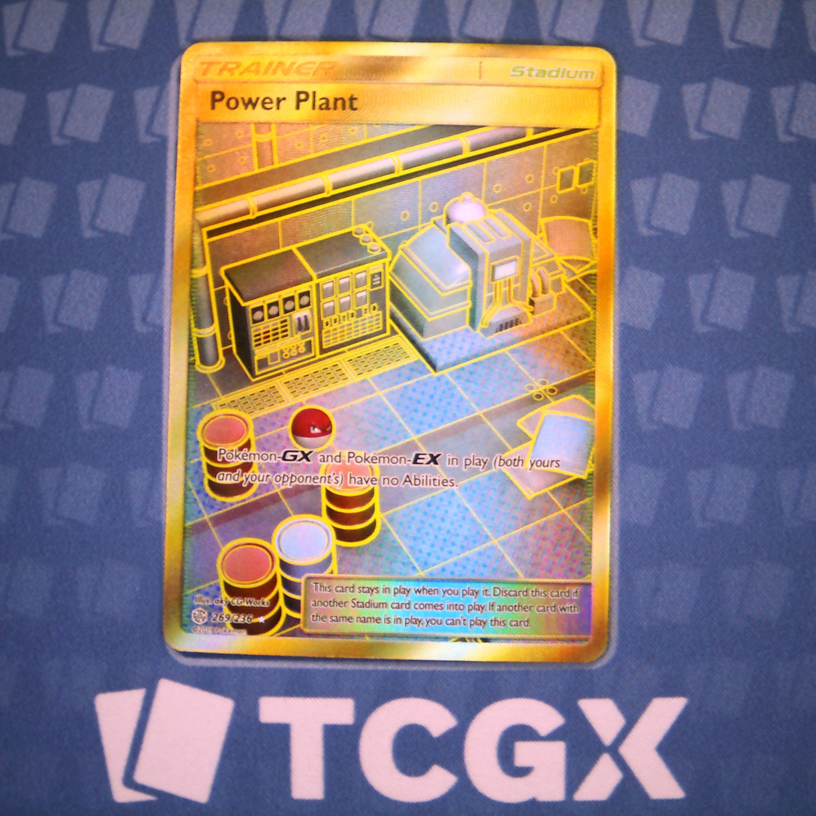 Pokemon - Power Plant (Secret) - 269/236 - SM Cosmic Eclipse - Holo NM