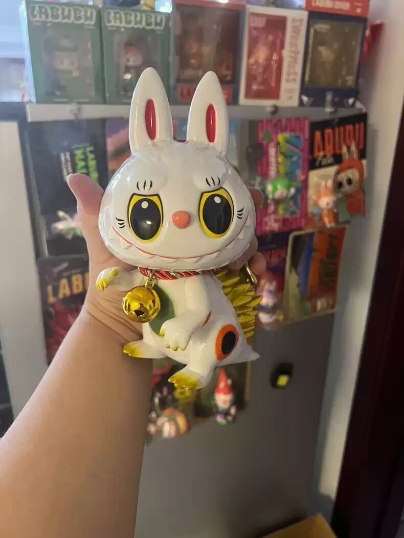 How2Work 100% Genuine Popmart Labubu Gojimomo Maneki Kashing How2Work 100% Genuine Popmart Labubu Gojimomo Maneki Kashing