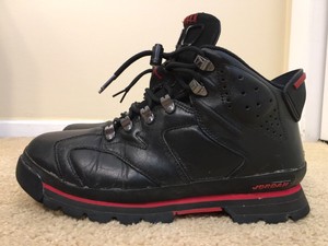 Nike Air Jordan AJB VI 6, 2002, Black Leather Boots, 303897-001, Men's Size 9 | eBay