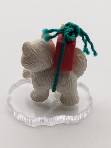 Hallmark 1990 Little Seal & Little Husky Miniature Keepsake Ornament Christmas - Picture 7 of 7