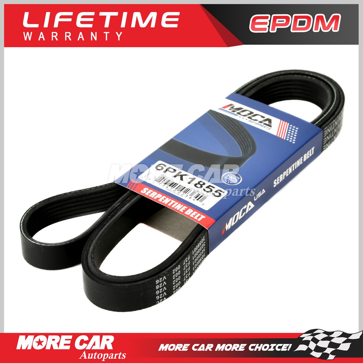 High Quality Drive Belt 6pk1686 for Mopar 05281374AA Serpentine Belt