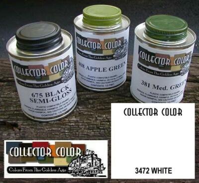 Collector Color Paint for Lionel Toy Train Restoration, 1/2 Pint Can