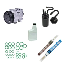 A/C Compressor Kit Fits Ford Bronco F150 F250 F350 1989 OEM FS10 KT124-3