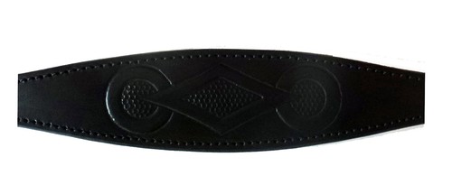 4 perritos Cuero Negro Diseño Retro Whippet Cuello de Perro Galgo Cuello de Perro - Imagen 2 de 6