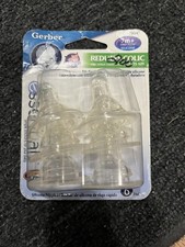 Gerber First Essential Silicone Nipples, Fast Flow, 6 Count Pack of 1 