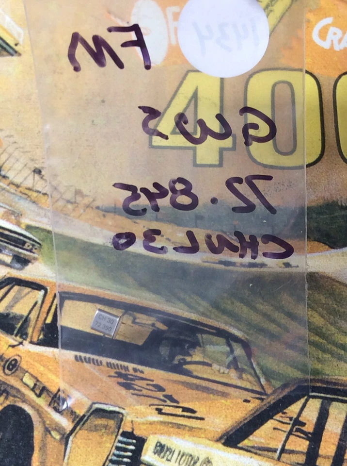 Microcristal GWS {CH30/72MHZ/RX/72.845} Enviado a EE. UU. Foto 2 de 2