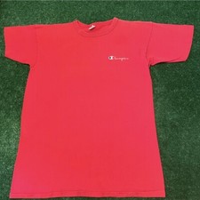 Vintage 80s Champion Classic Logo Spell Out VTG Shirt Mens Size Large USA Made