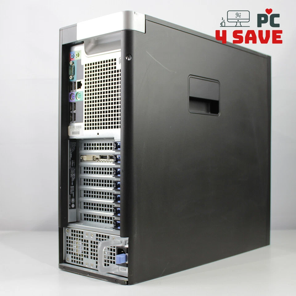 DELL XEON E5-2690 CPU | 64GB RAM | 500GB SSD + 2TB HDD | T3600 Workstation Tower - Image 3 of 4