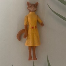 RARE 2009 McDonalds Fantastic Mr Fox - Mrs Felicity Fox - Happy Meal Figure Toy