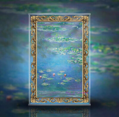 Popmart Mega Royal Molly Monet - Water Lily 400% Storage