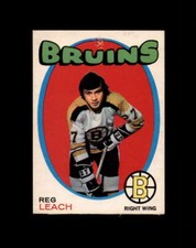 1971 O-Pee-Chee Hockey #175 Reggie Leach RC RC  STARX 7 NM  (CS130226)