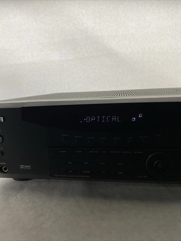 RCA RT2250 Home Theater 300W 5.1 Surround Sound Stereo Receiver BAD CD DVD SAT - Image 3 of 4