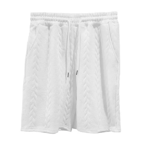 Conjunto de 2 piezas de verano para hombre camiseta manga corta + pantalones cortos tejido sudadera deportiva - Imagen 9 de 18