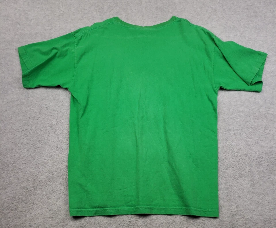 CAMP YMCA Birmingham Boys Short Sleeve T Shirt Green Retro Size Large - Image 3 of 4