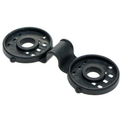 Clip speciale per recinzione rete oscurante tessuto antivento HaGa® rotondo 10 pz