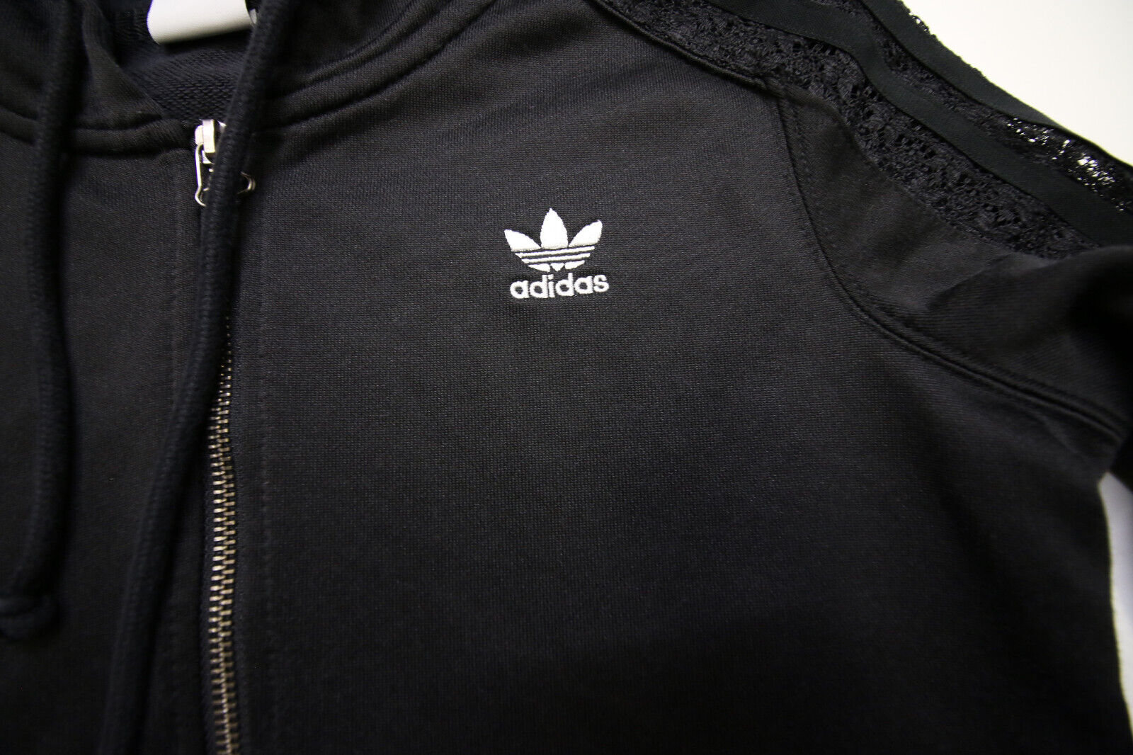 Adidas Originals Hoodie Sweatshirt Womens XS Blac… - image 3