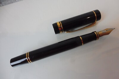 Stylo Plume PARKER Vintage Rare - Moderne (Thrift Time) - Plume En Or 18K - Celluloid - Occasion
