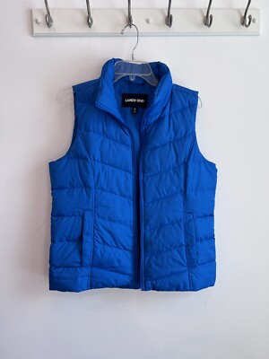Land's End Feather And Down Hyper Dry Vest/Women's M