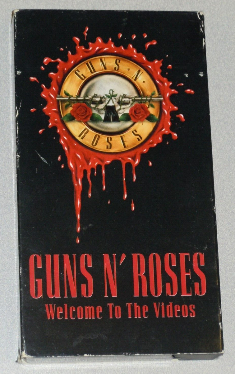 GUNS N' ROSES VHS Welcome to the Videos Music Video 720643955733| eBay