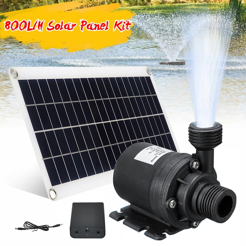 800L/H Solar Water Pump Complete Kit 