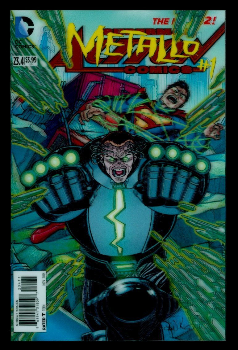 DC Comics New 52 SUPERMAN ACTION Comics 23.4 METALLO Cover NM/M