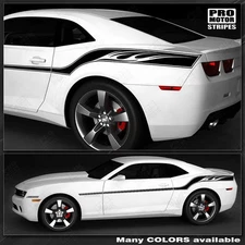 Chevrolet Camaro 2010-2015 Racing Wings Sport Stripes Decals (Choose Color)