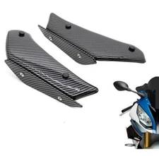Carbon Fibre For BMW S1000RR 2015-2018 Side Spoiler Downforce Winglets Fairing