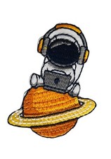 007 Space Planet Astronaut Embroidery Iron On Applique Patch-LY001