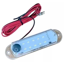 TRUCK CAP SHELL TOPPER LED DOME LIGHT SURFACE MOUNT8 LEDS  ATC ATLED12V SWITCHED