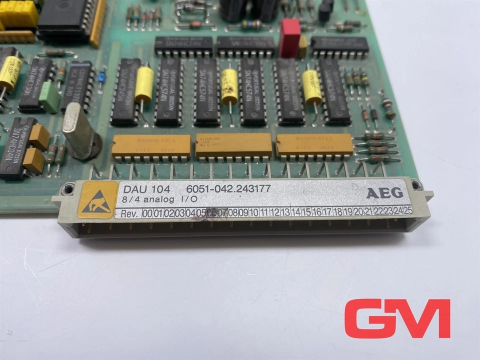AEG Ein-/Ausgangsmodul DAU 104 8/4 analog input/output module 6051-042.243177 - Bild 2 von 4