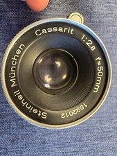 Steinheil Munchen Munich Cassarit COMPUR 50mm F2.8