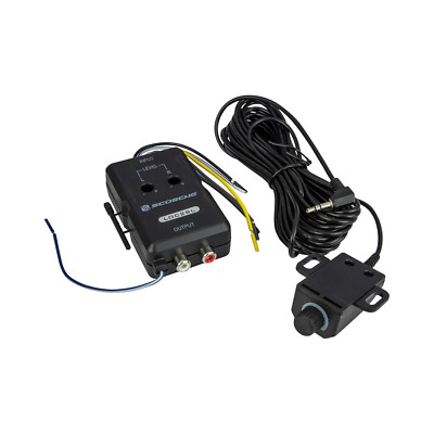 Scosche LOC2SL Line Output Converter with Remote Control Knob - 2CH High/Low RCA
