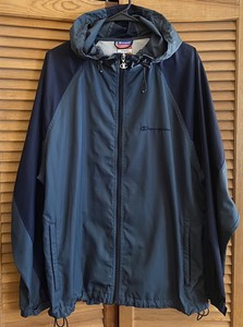 champion navy windbreaker