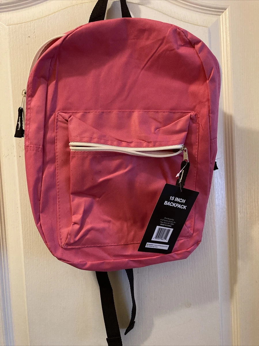 How big is a 15 inch backpack cheap