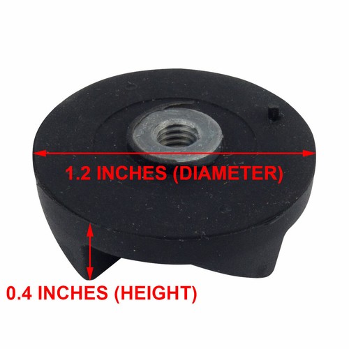 Paquete de 2 piezas de repuesto de engranaje de hoja para licuadoras Magic Bullet 250W MB1001 - Imagen 6 de 6