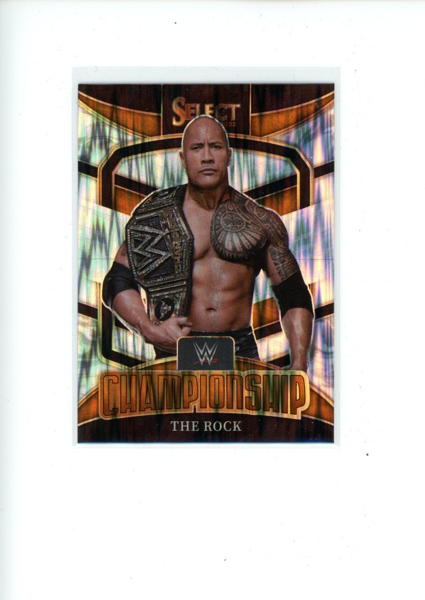 ザロック The Rock 22 PANINI SELECT WWE zebra ザロック The Rock 22 PANINI SELECT WWE zebra