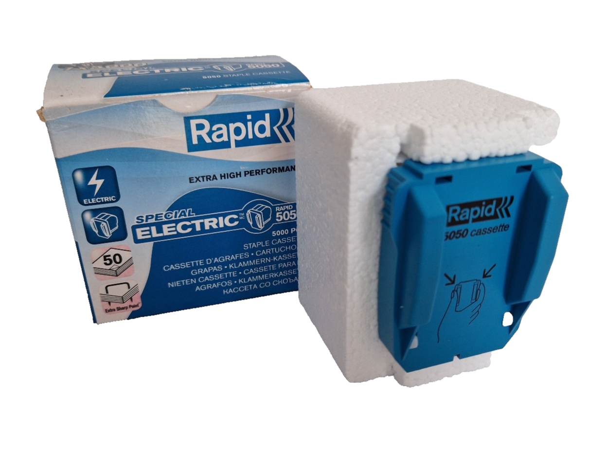 Rapid Heftklammerkassette 5050 - 5.000 Klammern - verzinkter Stahl - 50 Blatt Kapazität - Image 2