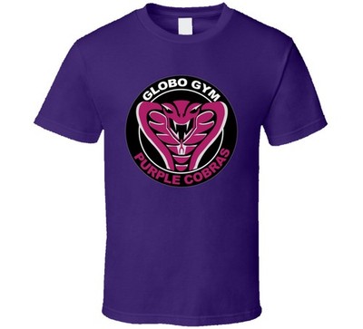 Globo Gym Purple Cobras Dodgeball Movie T Shirt