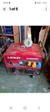LONCIN 6500 DDC generator SPARES OR REPAIRS ONLY