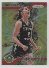 2024 Panini Prizm WNBA Fractal Red Prizm /99 Skylar Diggins-Smith #11 1pe9