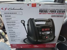 Schumacher Sj1289 1200 Amp 12 V Battery Agm Jump Starter Portable Power Station