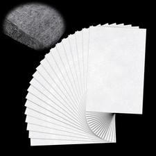 20 Sheets Fusible Webbing, 8x12 Inch Light-Weight Iron-On Interfacing for Fabric