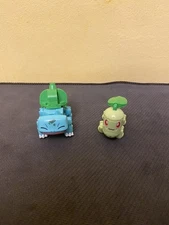 Pokémon Mega Construx Chikorita & Bulbasaur Figures