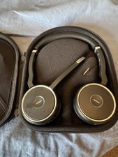 Jabra Evolve 75 HSC040W Wireless Bluetooth Headset with dongle and case 