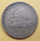 1857 Flying Eagle Cent — photo from another recent sale